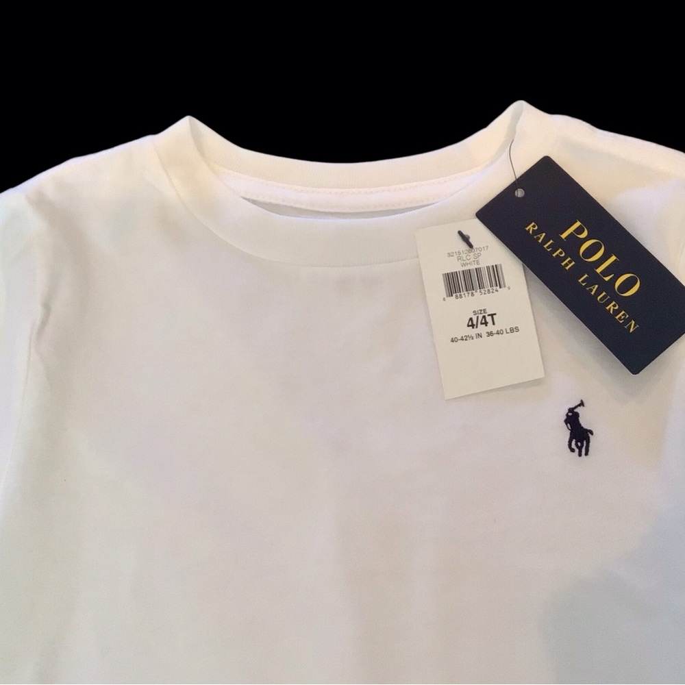 NWT Polo by Ralph Lauren long sleeve top, boys 4T